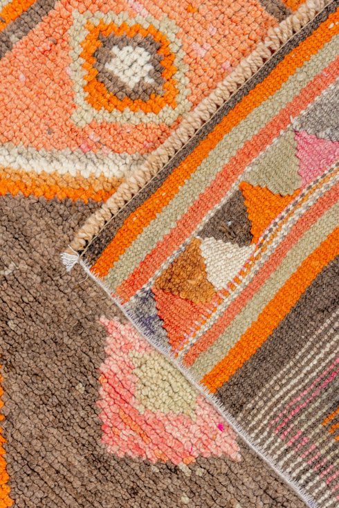 Vintage Oushak Runner Rug (2' x 10')